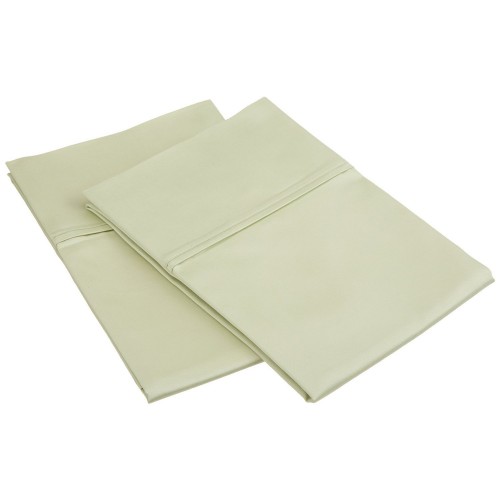 Co-450sdpc Slsg 450 Standard Pillowcase Set, Supima Cotton Solid - Sage