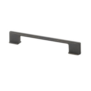 S 8-103216012827 128 Mm. Or 160 Mm. Thin Square Cabinet Pull - Handle Dark Bronze
