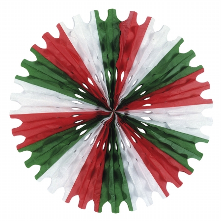 Mpany Tissue Fan - Red, White & Green