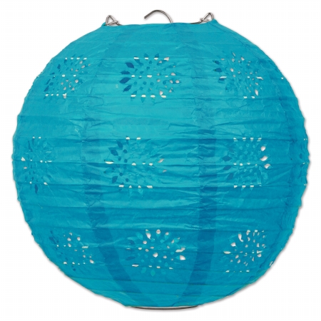 UPC 034689063094 product image for mpany 59846-T Lace Paper Lanterns - Turquoise | upcitemdb.com
