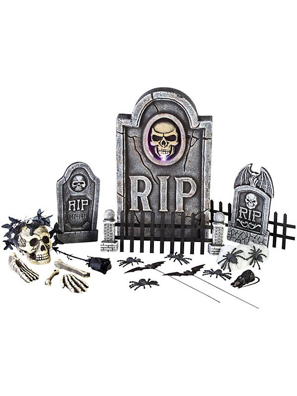 UPC 859450000531 product image for Costume Supercenter MC0053MO Boneyard Grave Set 25 Piece | upcitemdb.com