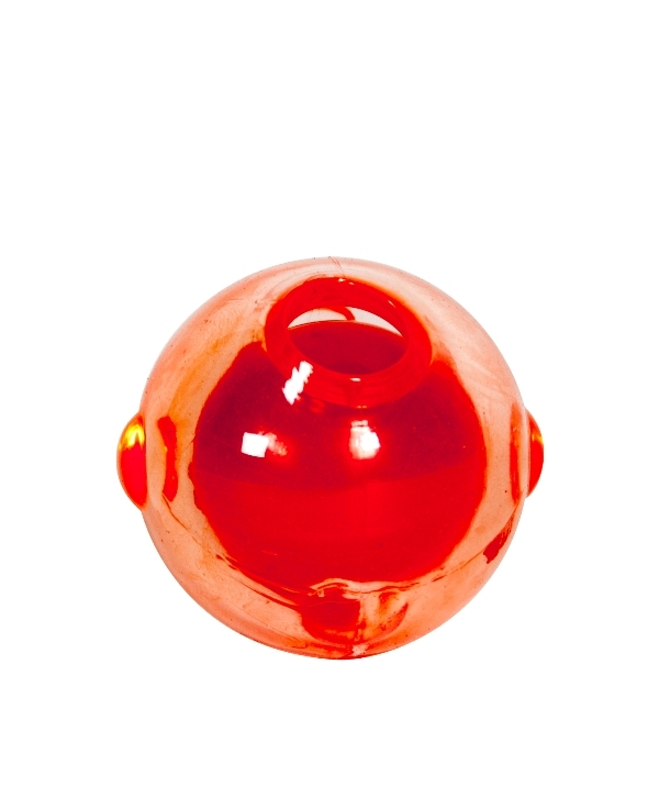 Caitec 60110 3.5 In. Amazing Squeaker Ball, Red