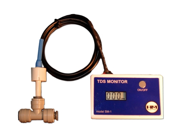 Hm-digital-sm-1 In-line Tds Monitor For Single Water Line