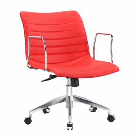 Fmi10224-red Comfy Office Chair Mid Back