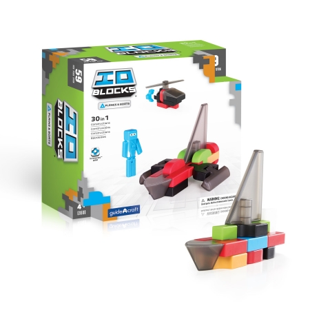 Guide Craft G9608 Io Blocks Planes And Boats Set