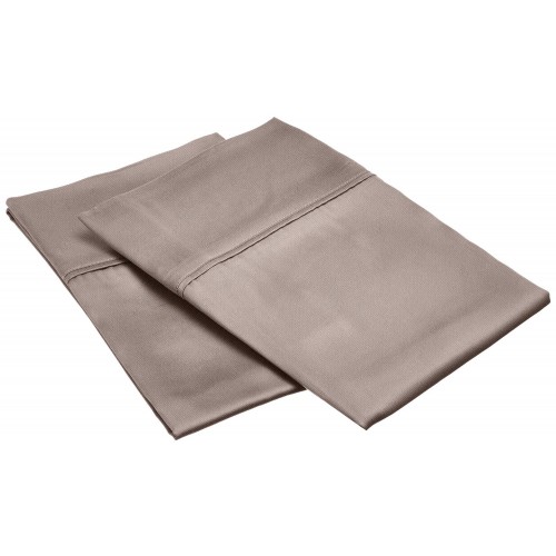 Mo300sdpc Slgr 300 Standard Pillow Cases, Modal Solid - Grey