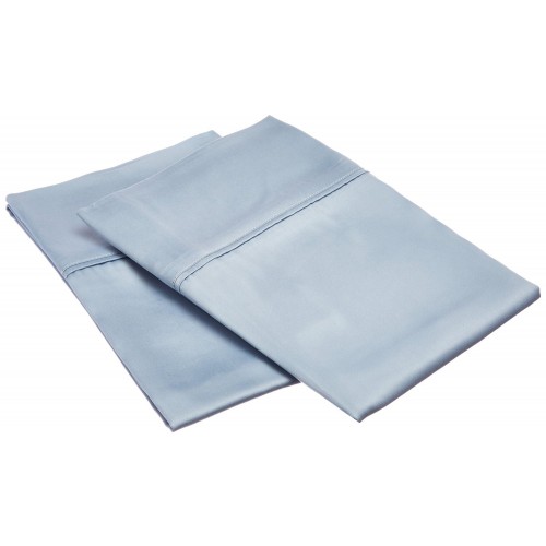 Mo300sdpc Sllb 300 Standard Pillow Cases, Modal Solid - Light Blue