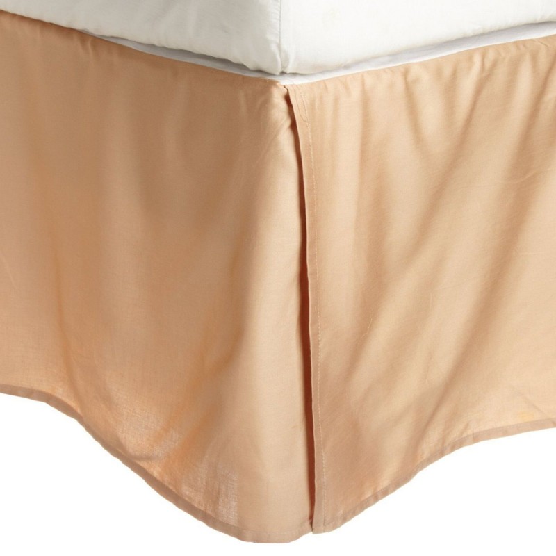 300qnbs Slbi 300 Queen Bed Skirt, Egyptian Cotton Solid - Beige