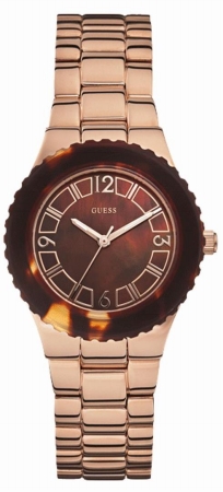 GUESS Rose Gold-Tone Ladies Watch W0468L1