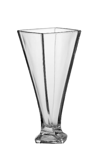 97119-13 Square Glass Vase, 13 In.