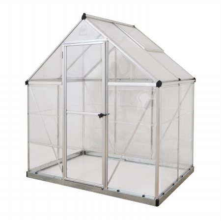 Hg5504 Hybrid Greenhouse - 6 X 4 Ft. - Silver