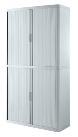 E2ct0006500061 Easyoffice Storage Cabinet 80 In., White