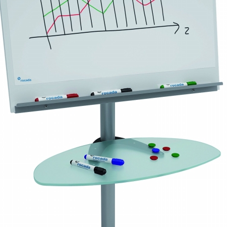 Rd-619 Glass Tray For Flipchart, Table