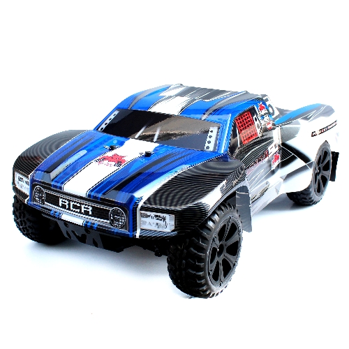 Blackout-sc-blue Blackout Sc Scale Electric Short Course Truck - Blue