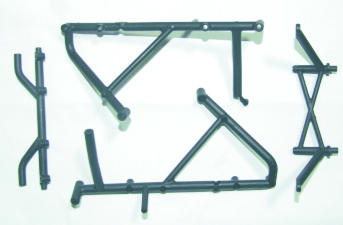 69505 Roll Cage Rear Rails Assembly