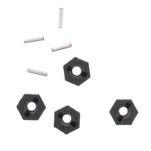 18016 Wheel Hex And Pins, 2 X 10 Mm.