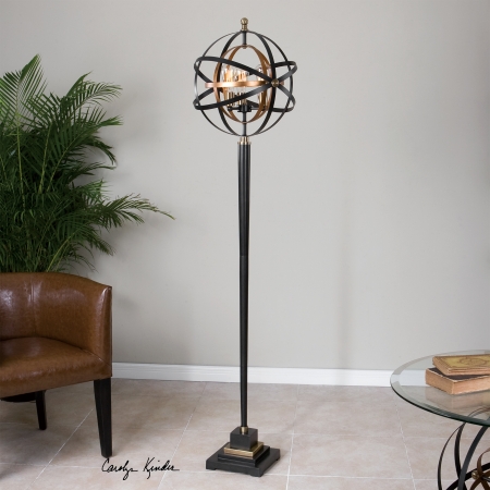 28087-1 Rondure Sphere Floor Lamp