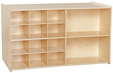 C16609f Double Mobile Storage Without Trays - Assembled
