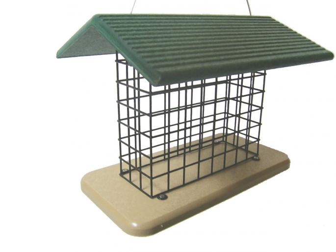 Snblock Recycled Seed & Suet Block Feeder