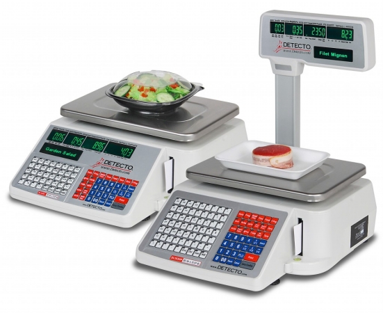 Dl1030p Deli Scale With Integral Printer & Tower Pole Display, 30 X 0.01 Lbs