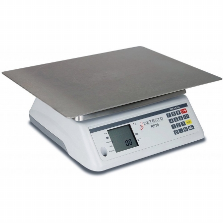 Rp30s Square Digital Ingredient Scale With Platter - 13 X 17 In.