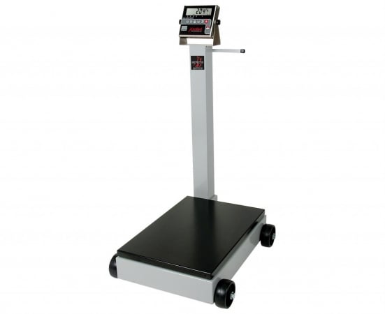5852f-210 Portable Digital Floor Scale, 500 Lbs With 210 Indicator