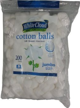 UPC 681131048491 - White Cloud Cotton Balls, Jumbo Size, 100% Pure