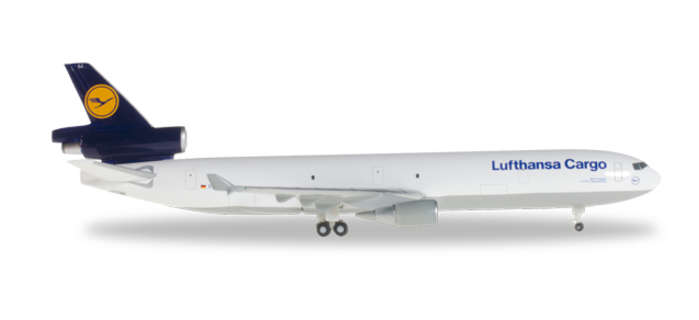500 Scale He503570-003 1-500 Lufthansa Cargo Md11f India