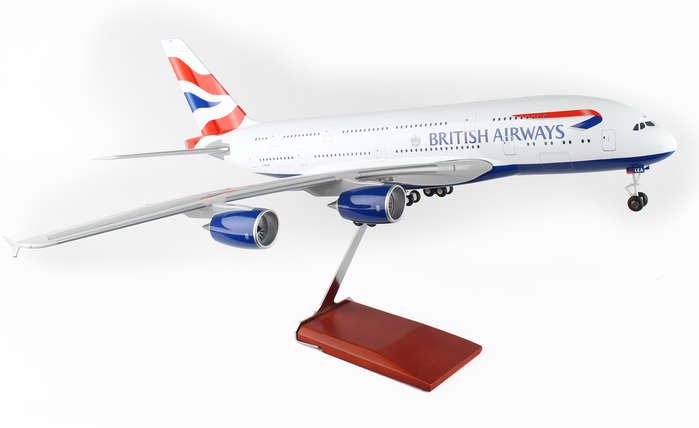 1-100 British Airways A380