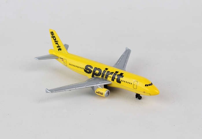 Rt3874 Spirit Airlines Single Airplane