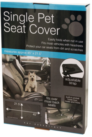 1881514 Single Pet Auto Seat Cover