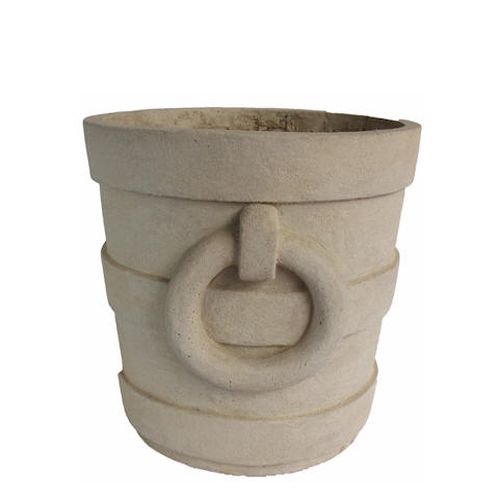 Pl-r2424 Azted Round Large Planter