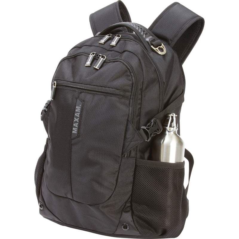 Bnfusa Lubpex4 20 In. Black Executive Backpack With Padded Compartment For Laptop
