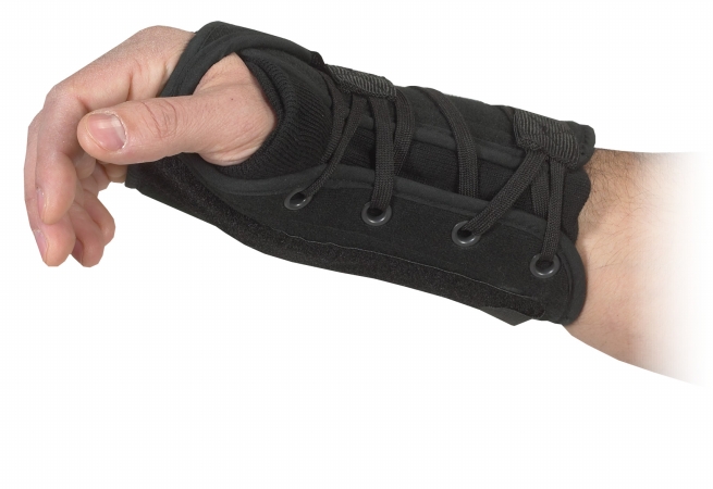 Lace-up Wrist Support, Left Hand - Extra Small