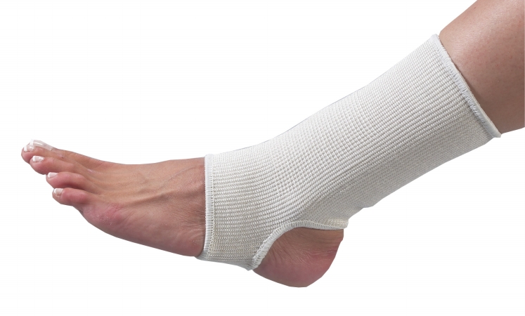 Slipon Ankle Support, Beige - Medium