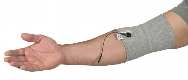 10-65018 Conductive Elbow Support, Silver