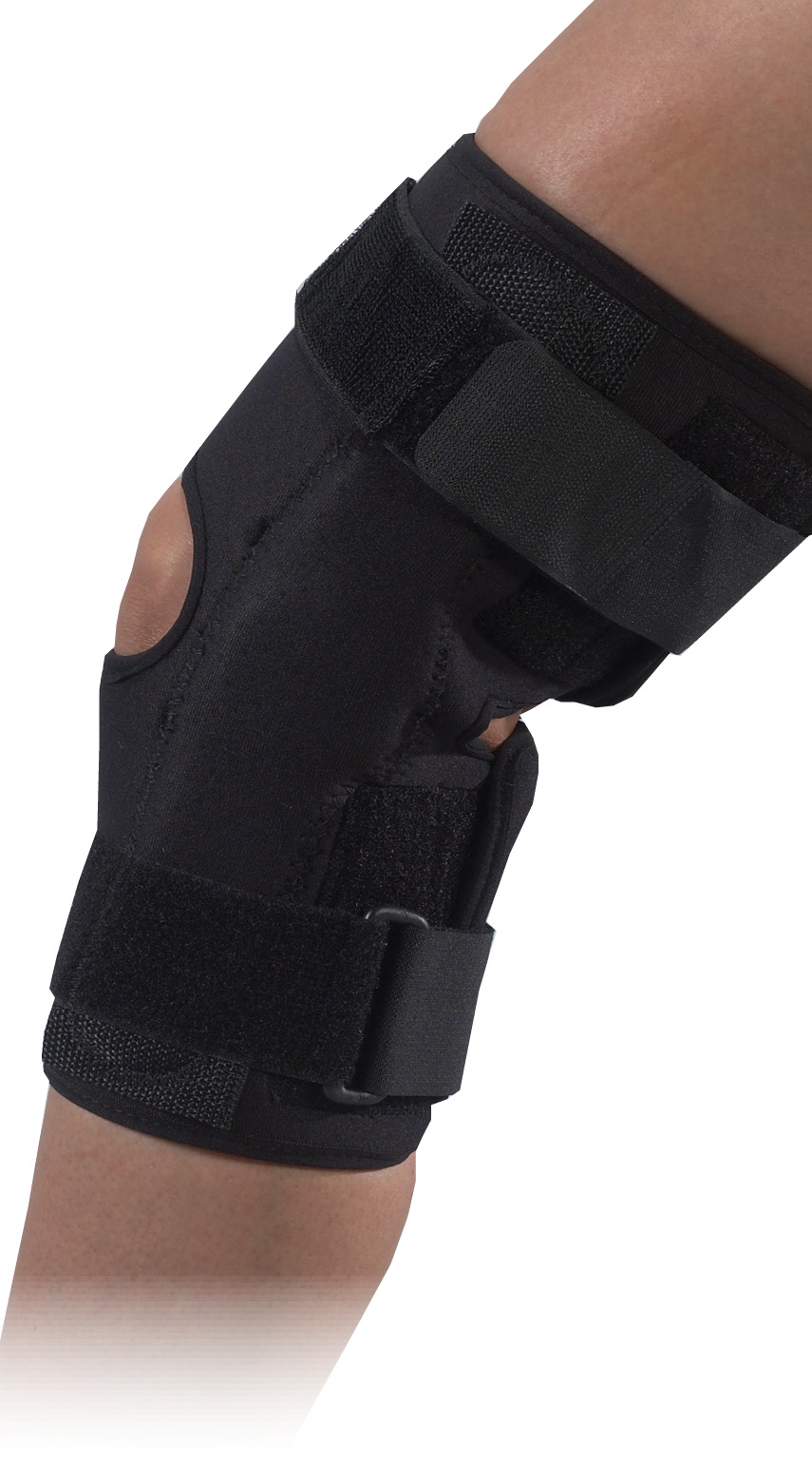 X3 Neoprene Hinged Knee Support - Rom, Large