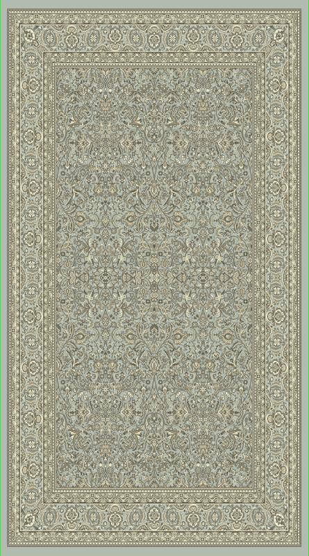 58004 Legacy Collection 9.2 X 12.10 In. Traditional Rectangle Rug, Light Blue