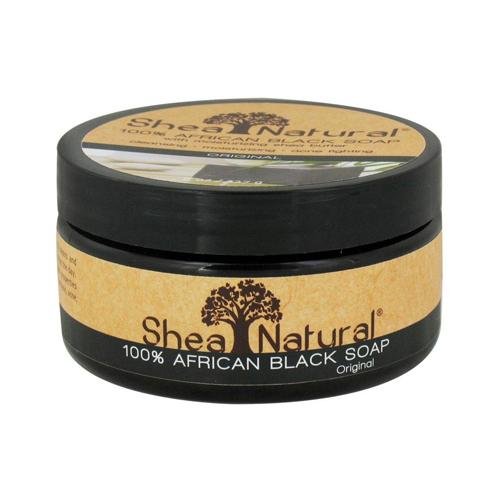 1091321 African Black Soap With Shea Butter, 8 Oz