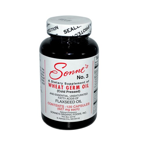 0522771 No. 3 Wheat Germ Oil Capsules, 627 Mg - 120 Count