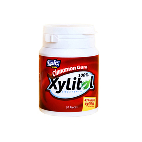 0730119 Xylitol Sweetened Cinnamon Gum, 50 Count