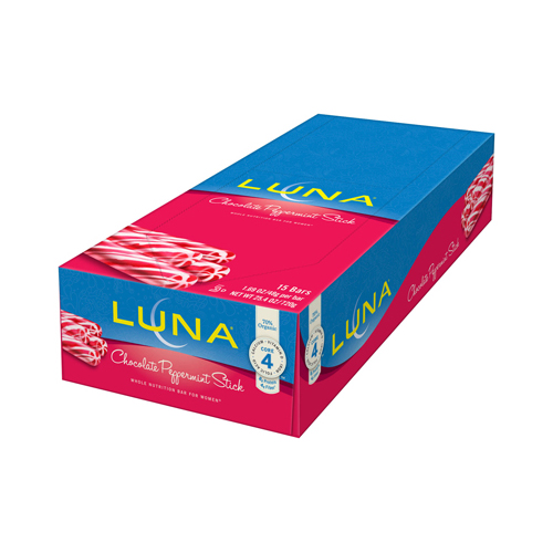 Clif Bar 0180430 Organic Chocolate Peppermint Luna Bar, 1.69 Oz - Case Of 15