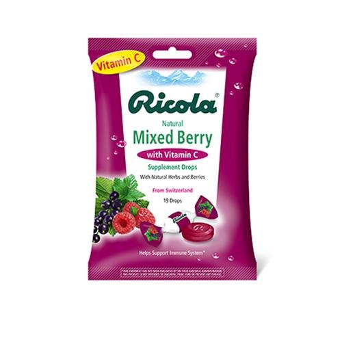 0806026 Cough Drops With Vitamin C, Mixed Berry - Case Of 12 - 19 Pack