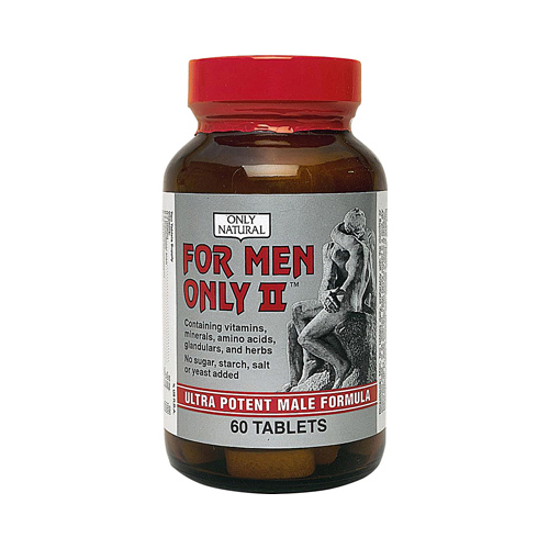 0525816 Men Only Ii Ultra Potent Male Formula Tablets, 60 Count