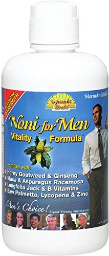 Dynamic Health 0673517 Noni For Men Vitality Formula, 32 Fl Oz