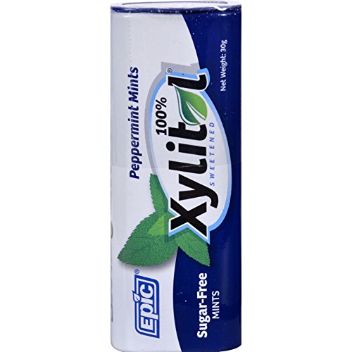 1419829 Peppermint Xylitol Tin Mints, 60 Count - Case Of 10
