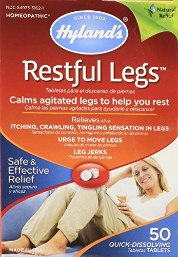 1271998 Homeopathic Restful Legs, 50 Tablets