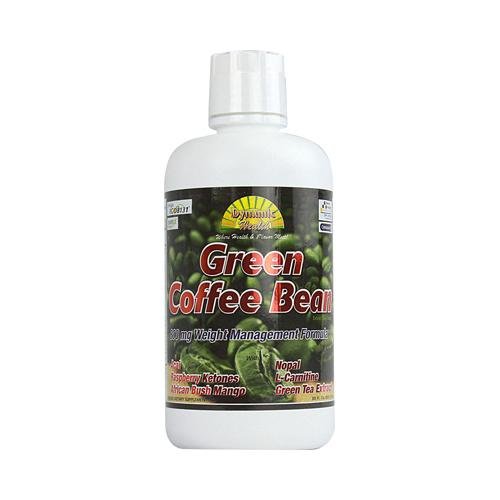 Dynamic Health 1196377 Green Coffee Bean Extract Juice Blend, 800 Mg - 30 Fl Oz