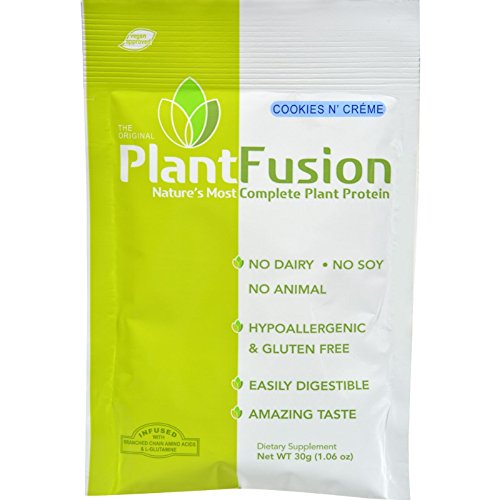 Plantfusion 1223924 Cookies N Cream Packets, 30 G - Case Of 12