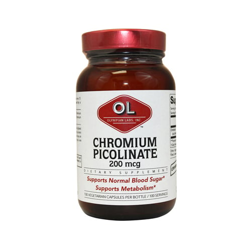 0387613 Super Chromium Picolinate Capsules, 200 Mcg - 100 Count